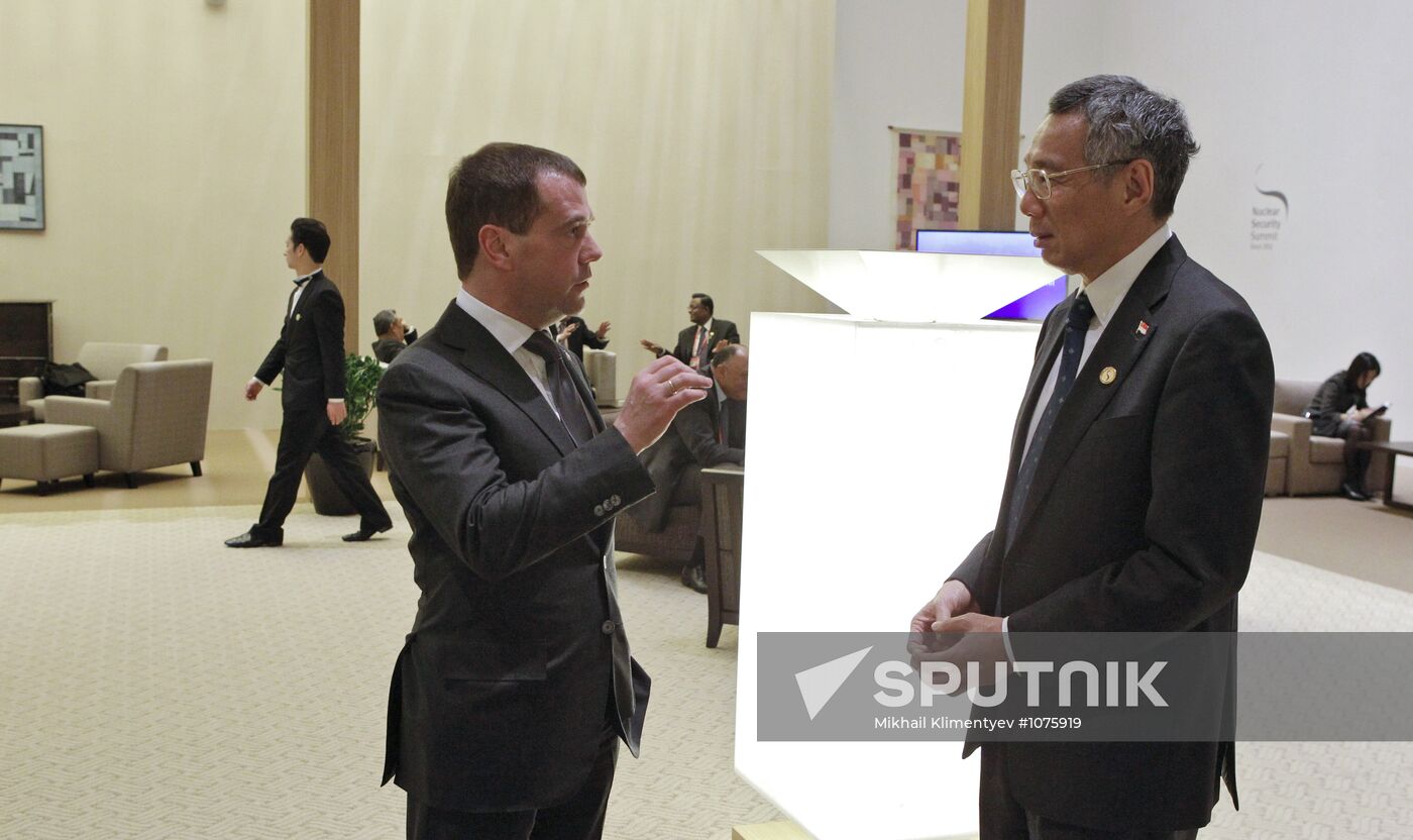 Dmitry Medvedev at 2012 Nuclear Security Summit in Seoul