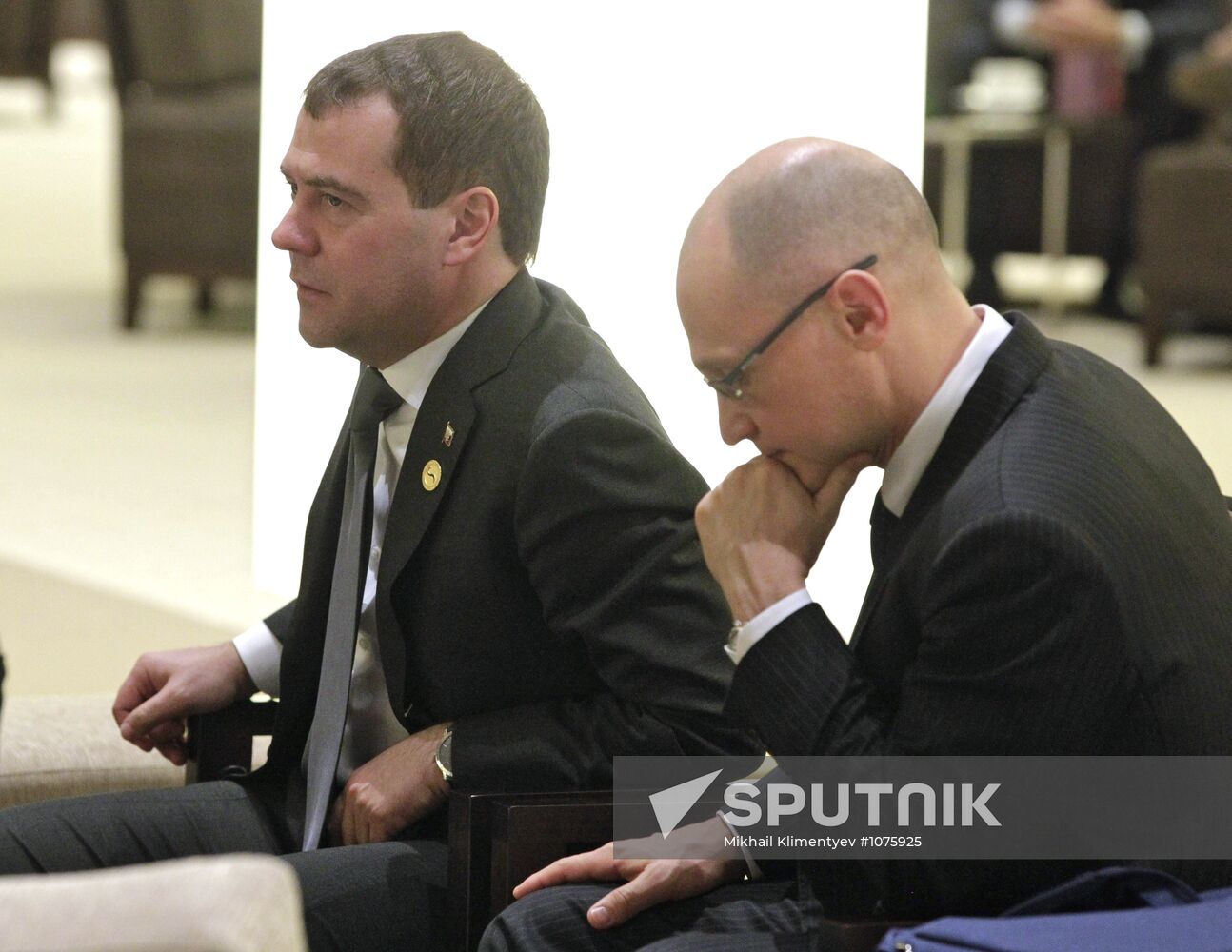 Dmitry Medvedev at 2012 Nuclear Security Summit in Seoul