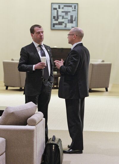 Dmitry Medvedev at 2012 Nuclear Security Summit in Seoul