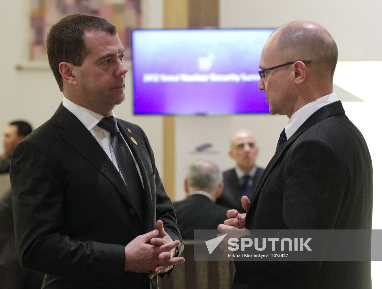 Dmitry Medvedev at 2012 Nuclear Security Summit in Seoul