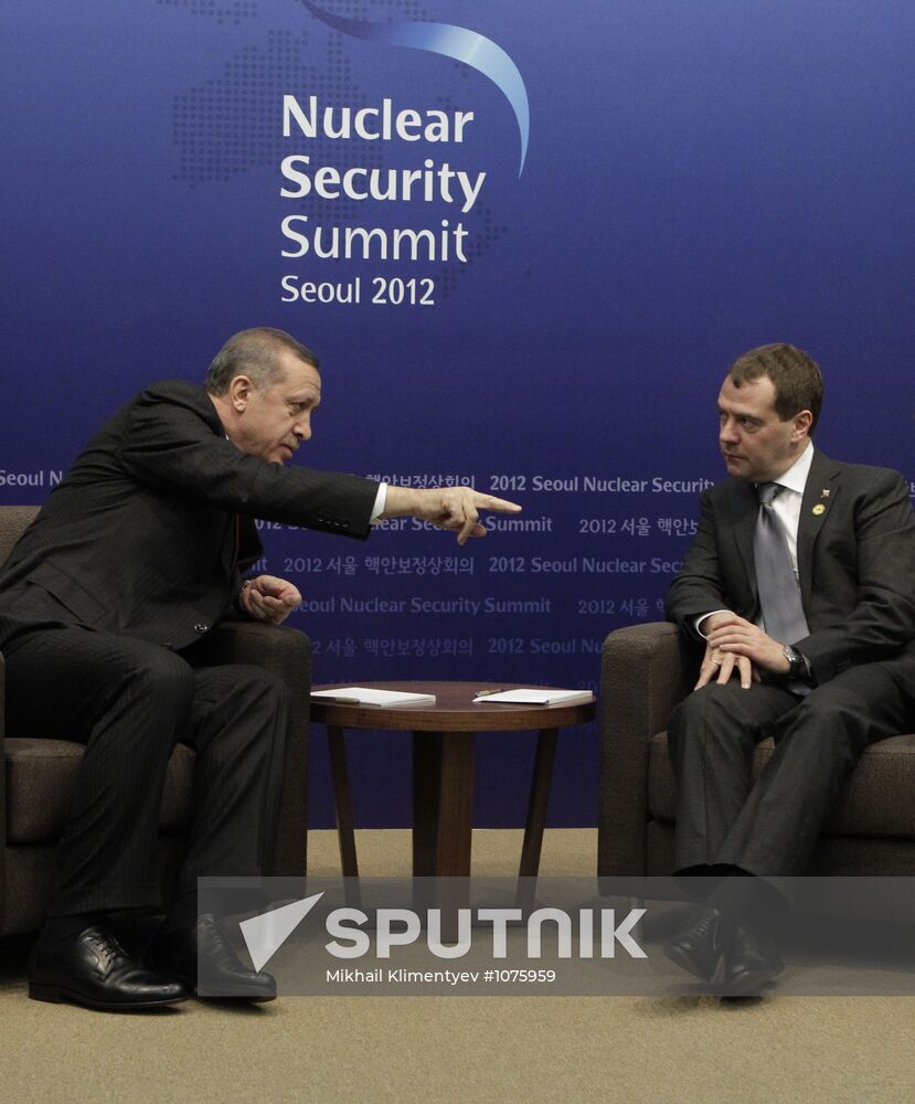 Dmitry Medvedev at 2012 Nuclear Security Summit in Seoul