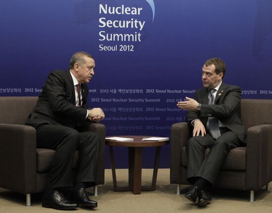 Dmitry Medvedev at 2012 Nuclear Security Summit in Seoul