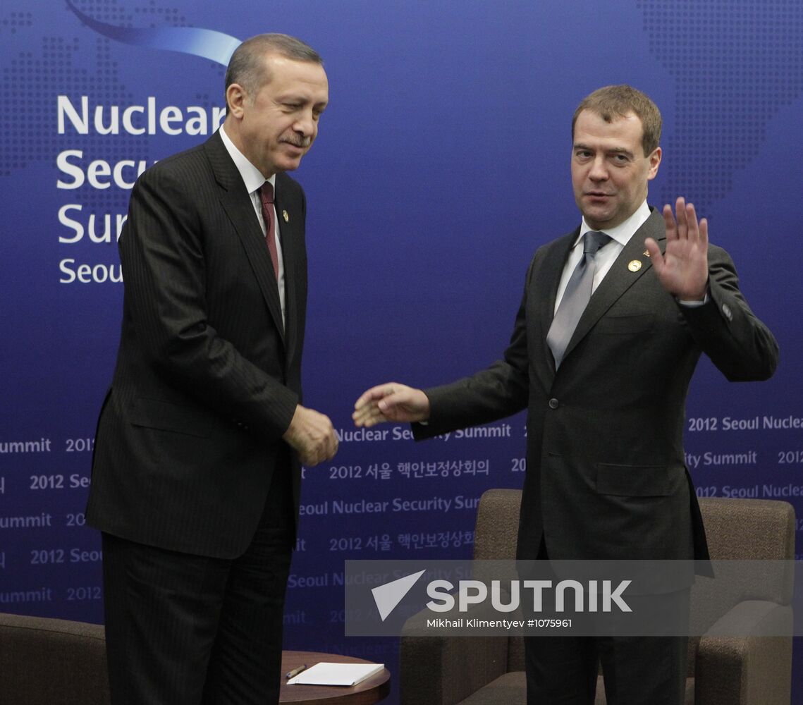 Dmitry Medvedev at 2012 Nuclear Security Summit in Seoul