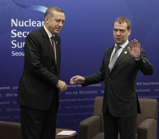 Dmitry Medvedev at 2012 Nuclear Security Summit in Seoul