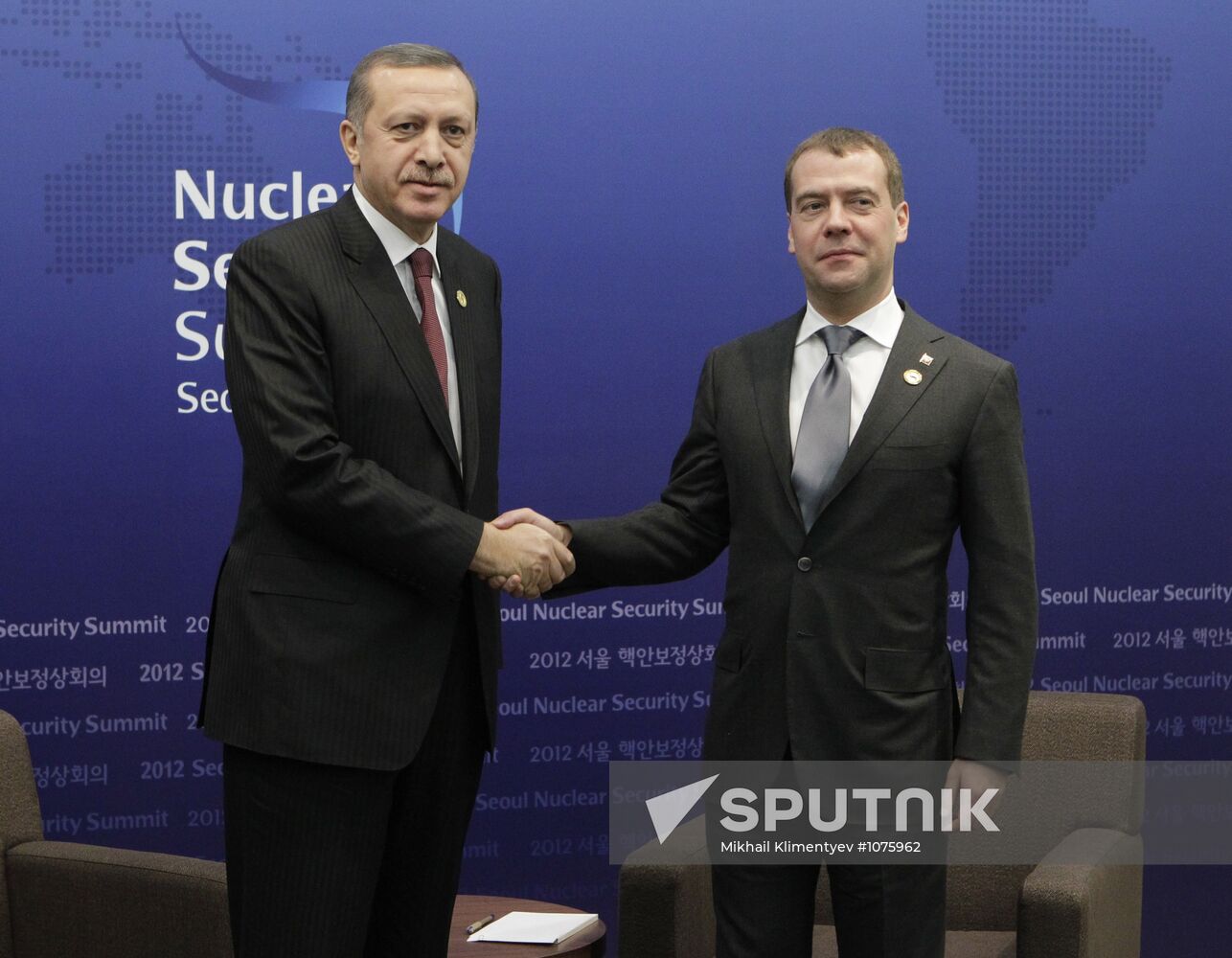 Dmitry Medvedev at 2012 Nuclear Security Summit in Seoul