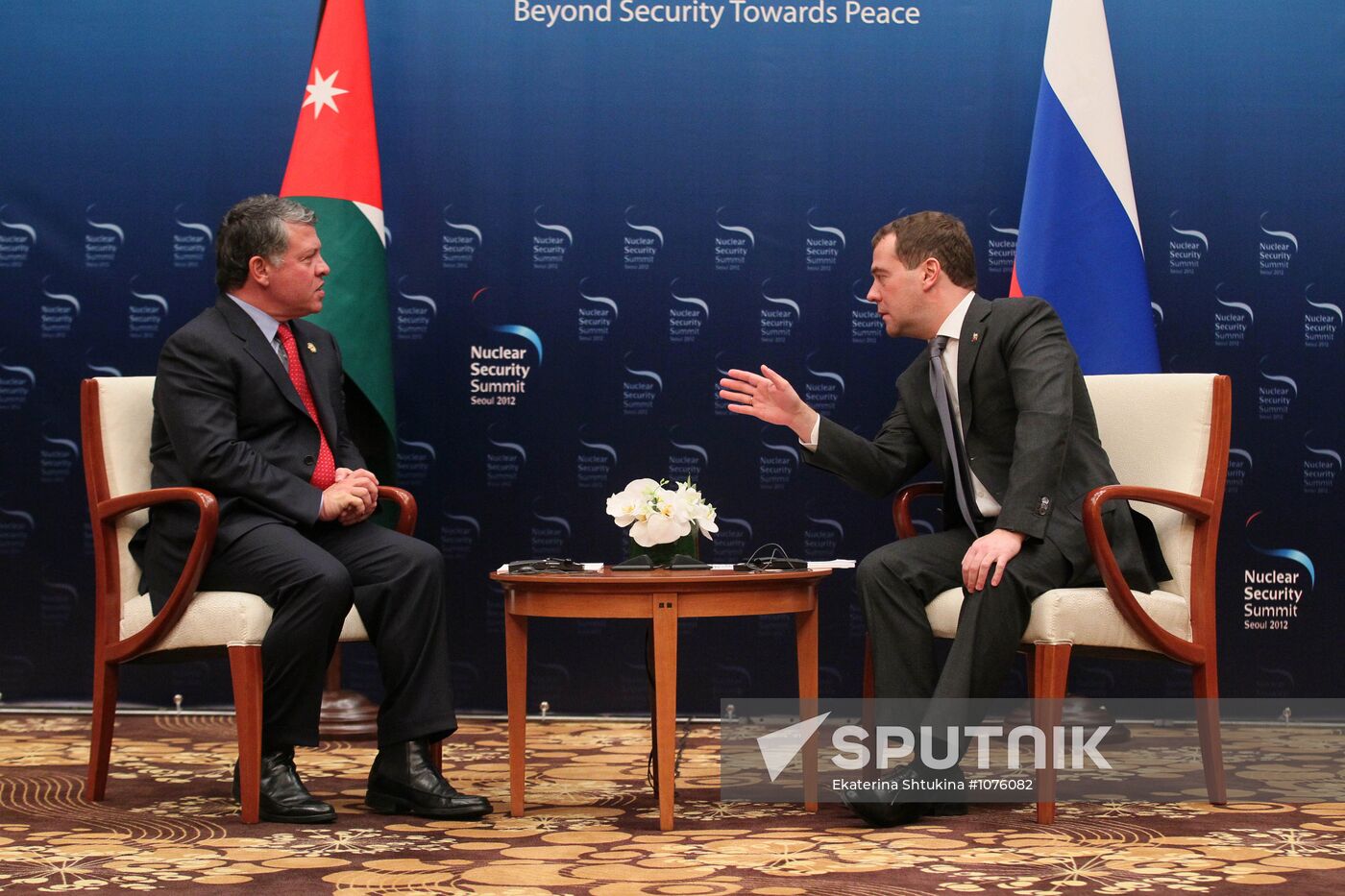 Dmitry Medvedev at 2012 Nuclear Security Summit in Seoul