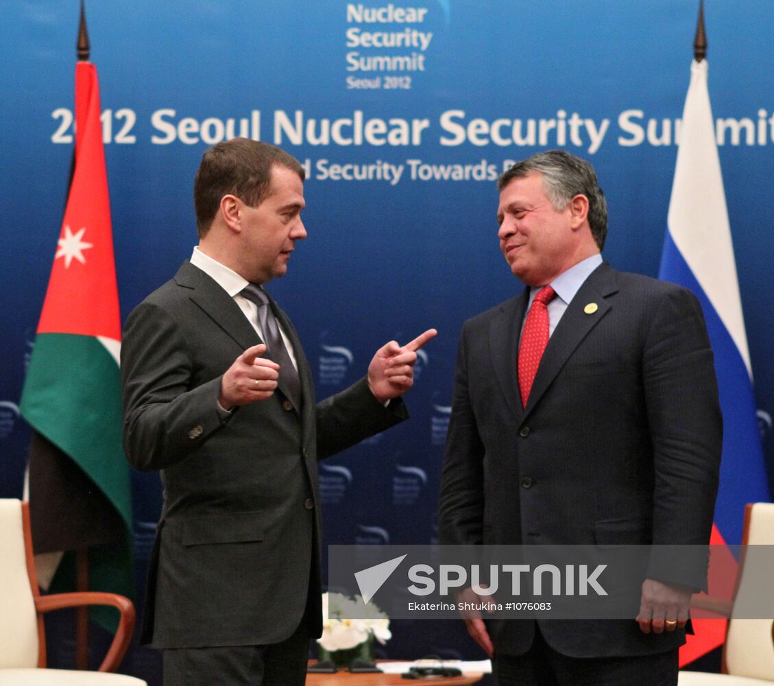 Dmitry Medvedev at 2012 Nuclear Security Summit in Seoul