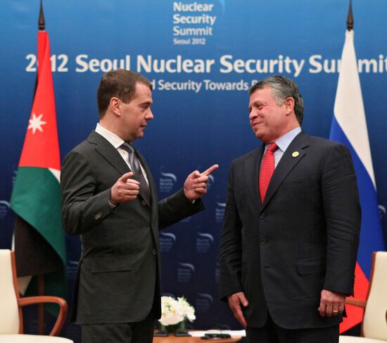 Dmitry Medvedev at 2012 Nuclear Security Summit in Seoul