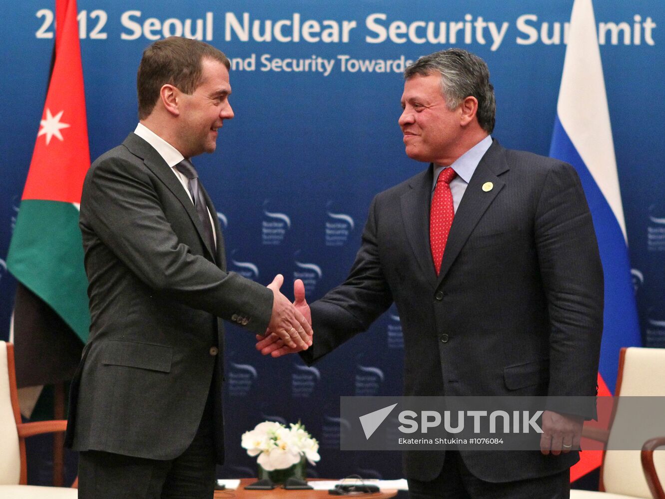 Dmitry Medvedev at 2012 Nuclear Security Summit in Seoul