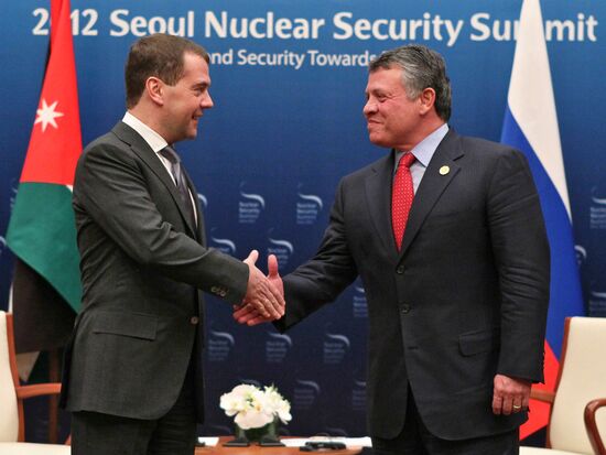 Dmitry Medvedev at 2012 Nuclear Security Summit in Seoul