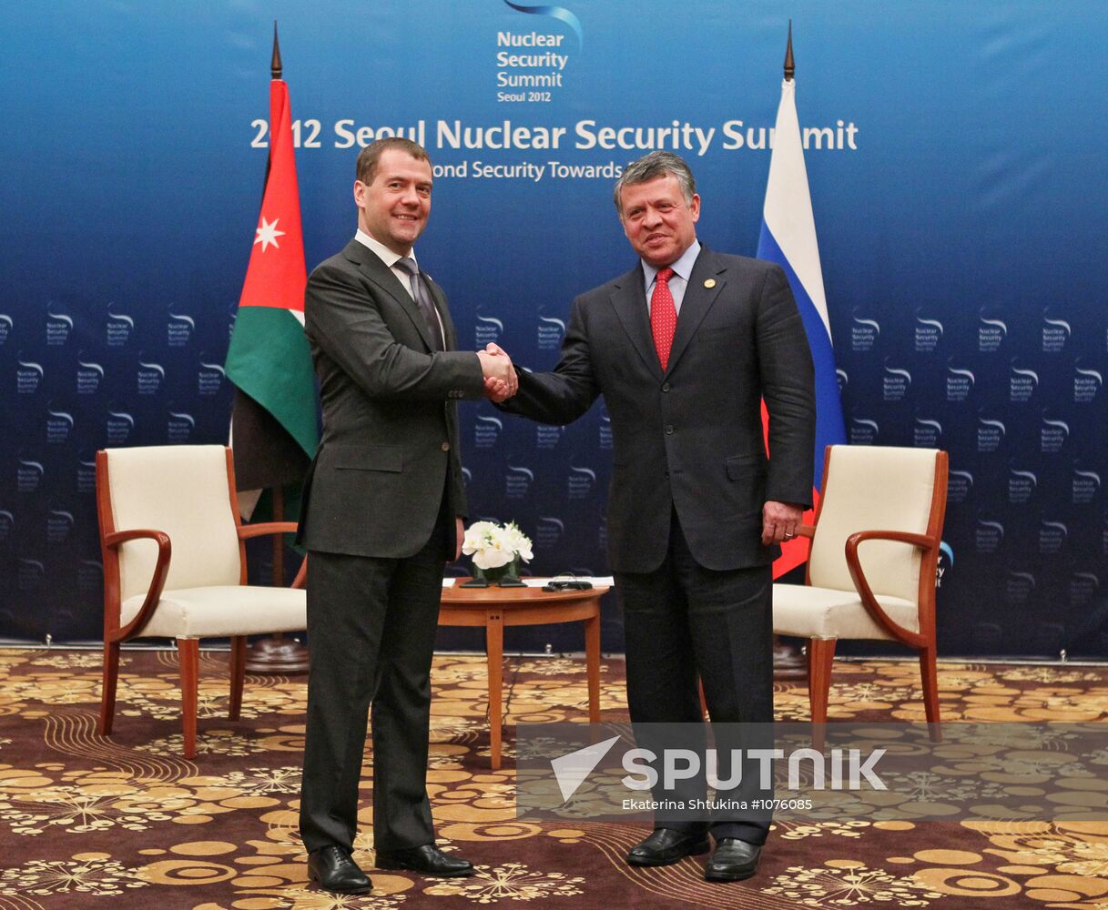 Dmitry Medvedev at 2012 Nuclear Security Summit in Seoul