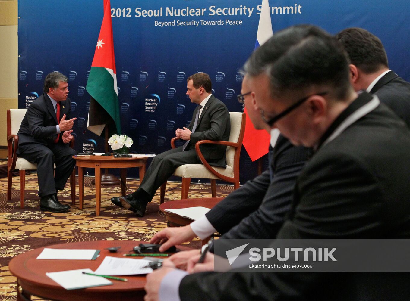 Dmitry Medvedev at 2012 Nuclear Security Summit in Seoul