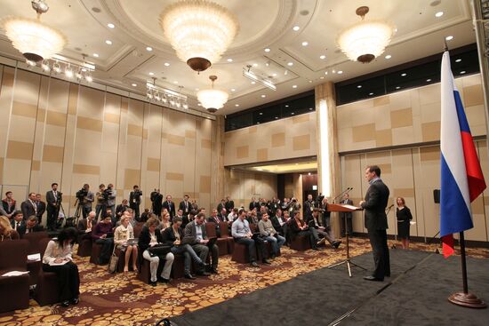 Dmitry Medvedev at 2012 Nuclear Security Summit in Seoul