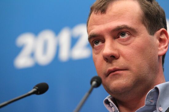 Dmitry Medvedev at 2012 Nuclear Security Summit in Seoul