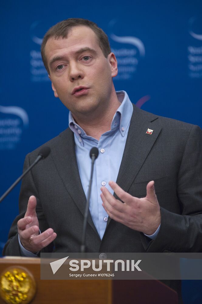 Dmitry Medvedev at 2012 Nuclear Security Summit in Seoul