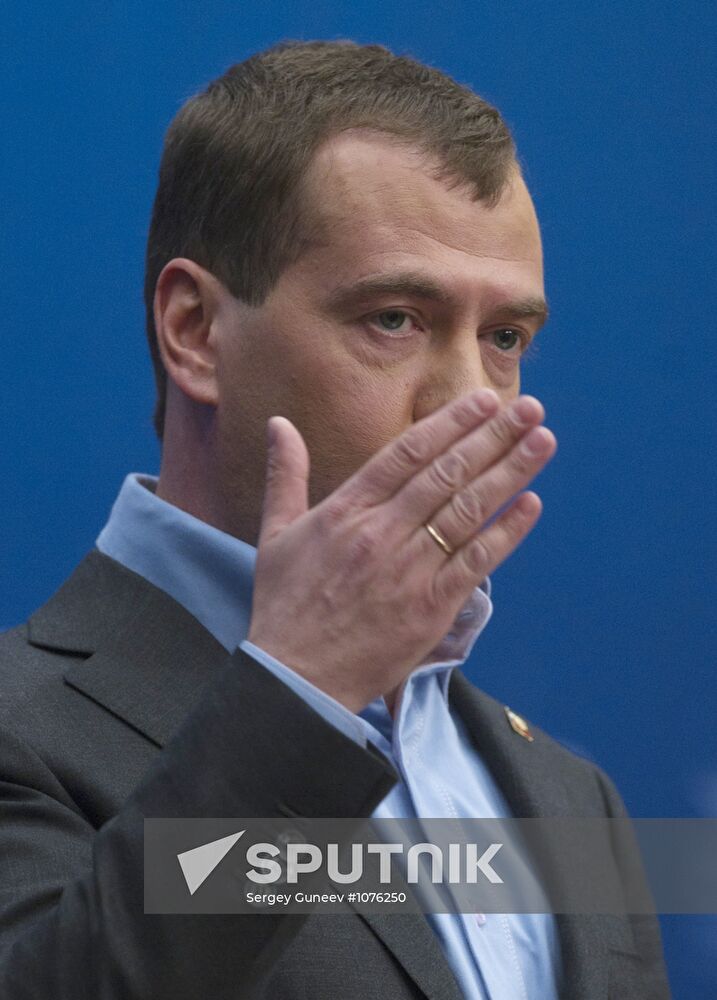 Dmitry Medvedev at 2012 Nuclear Security Summit in Seoul
