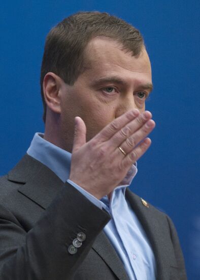 Dmitry Medvedev at 2012 Nuclear Security Summit in Seoul