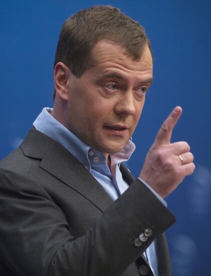 Dmitry Medvedev at 2012 Nuclear Security Summit in Seoul