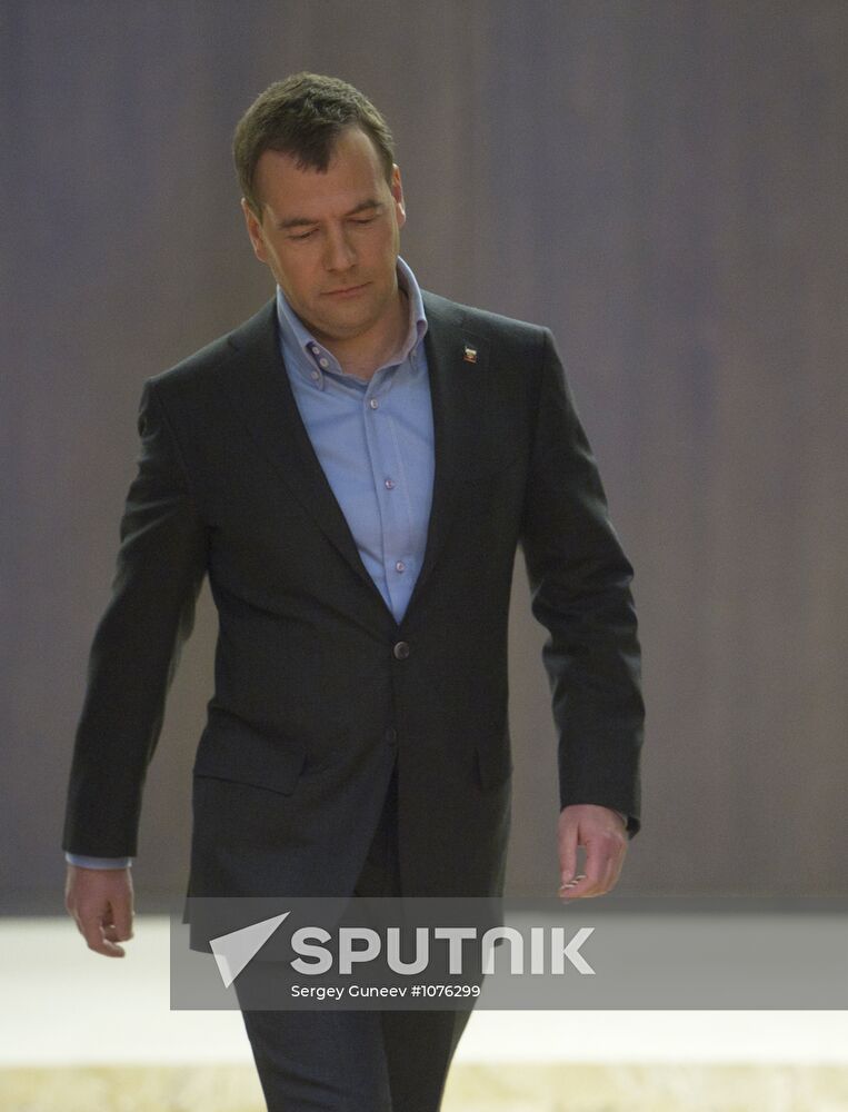 Dmitry Medvedev at 2012 Nuclear Security Summit in Seoul