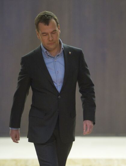 Dmitry Medvedev at 2012 Nuclear Security Summit in Seoul