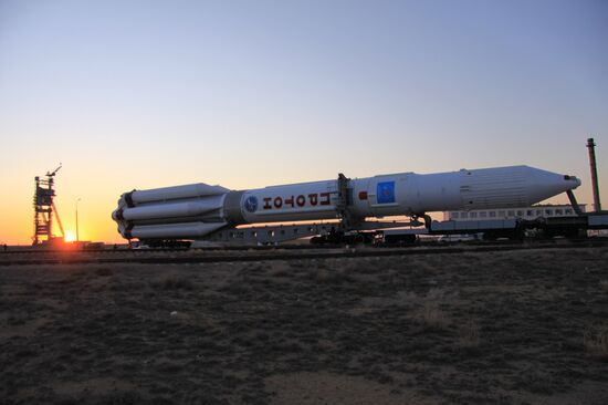 Proton-K carrier rocket to be launched with Cosmos satellite