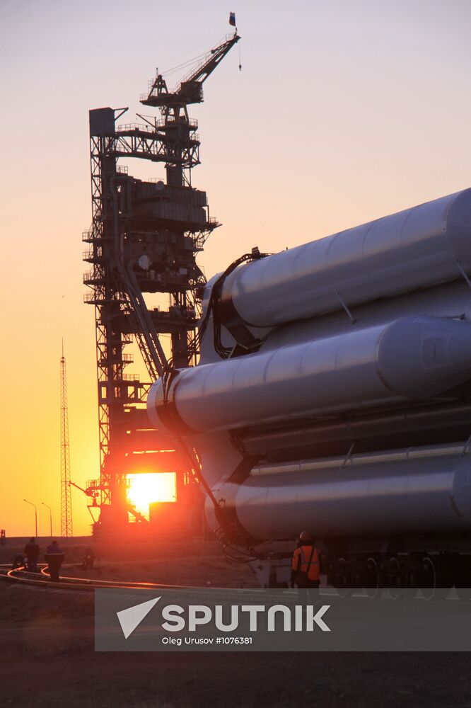 Proton-K carrier rocket to be launched with Cosmos satellite