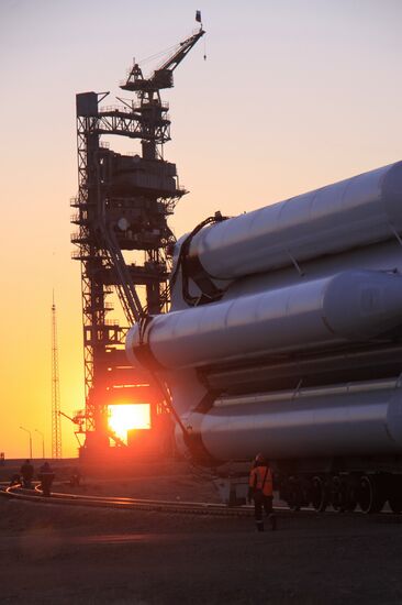 Proton-K carrier rocket to be launched with Cosmos satellite