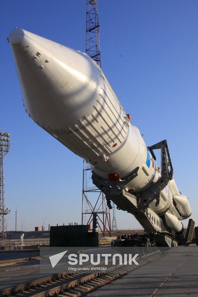 Proton-K carrier rocket to be launched with Cosmos satellite