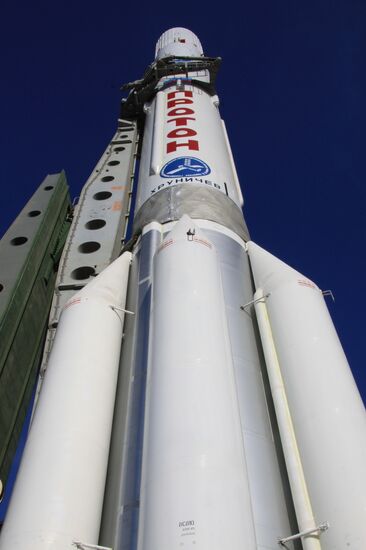Proton-K carrier rocket to be launched with Cosmos satellite