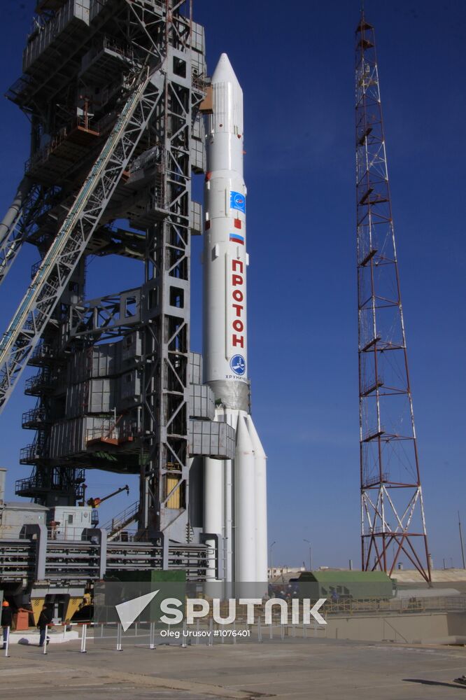 Proton-K carrier rocket to be launched with Cosmos satellite