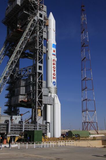 Proton-K carrier rocket to be launched with Cosmos satellite