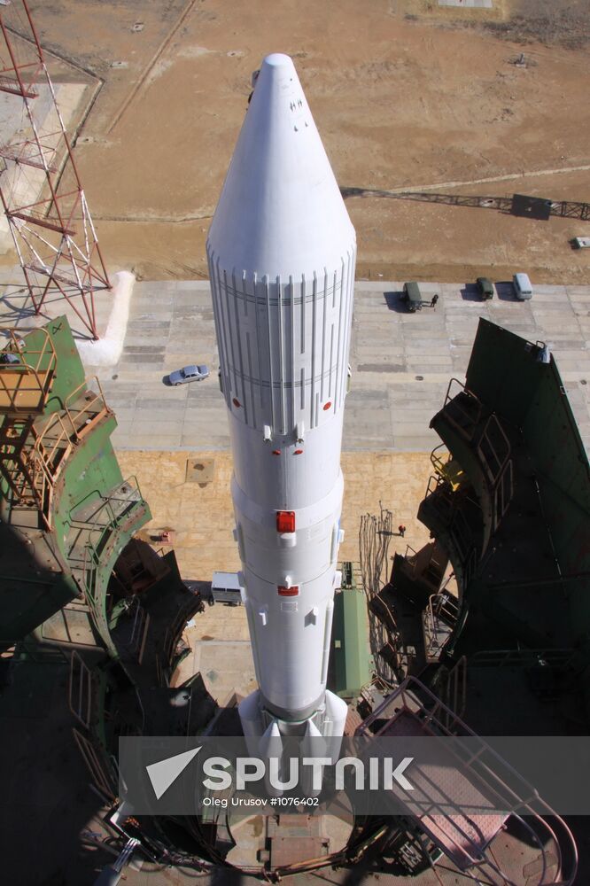 Proton-K carrier rocket to be launched with Cosmos satellite