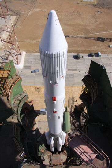Proton-K carrier rocket to be launched with Cosmos satellite