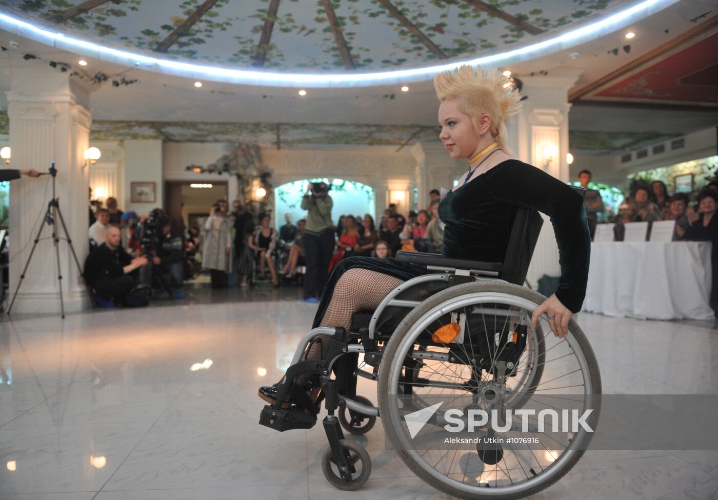 Beauty pageant for disabled women