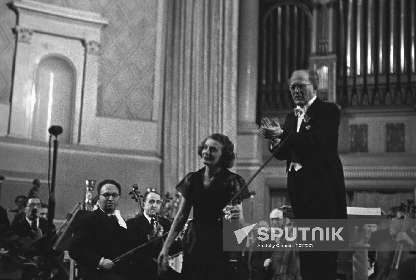 Grzegorz Fitelberg and Eugenia Uminska