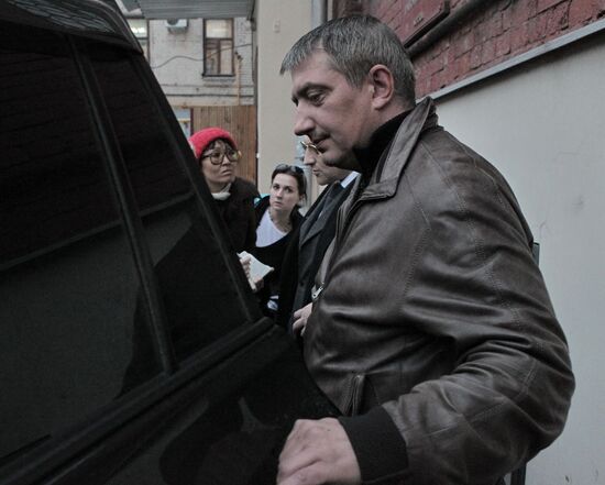 Court session in case of Andrei Komissarov
