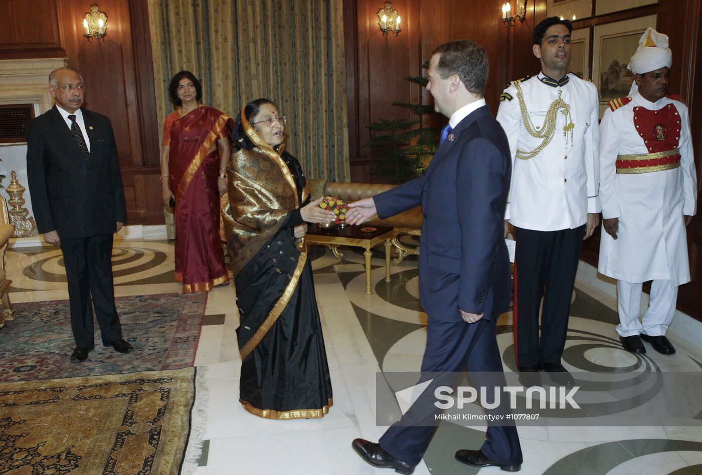 Dmitry Medvedev arrives in New Delhi to attend BRICS summit