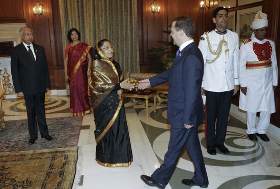 Dmitry Medvedev arrives in New Delhi to attend BRICS summit