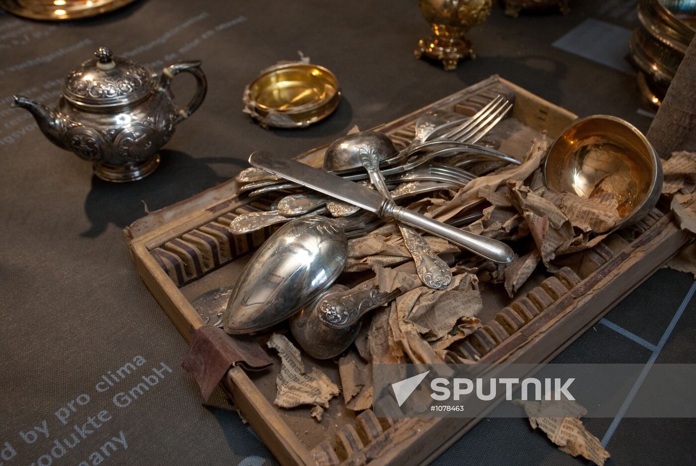 Treasure found in private villa, St. Petersburg