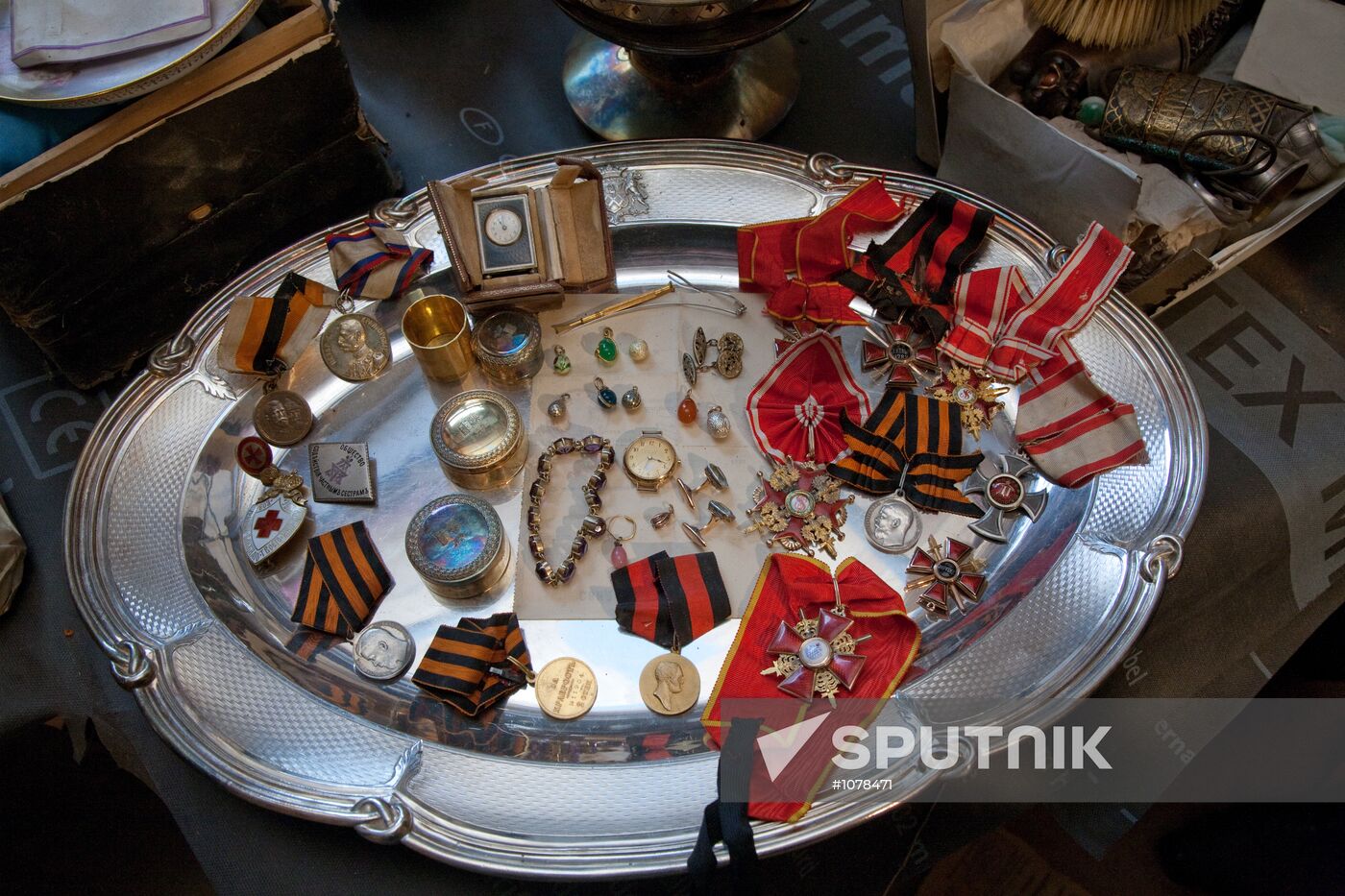 Treasure found in private villa, St. Petersburg