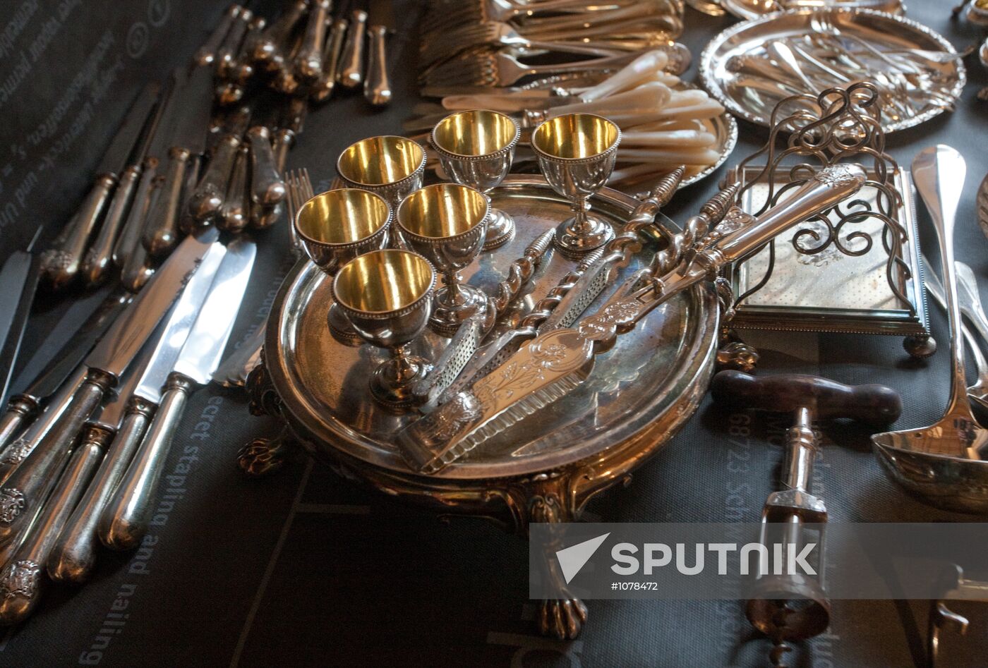Treasure found in private villa, St. Petersburg