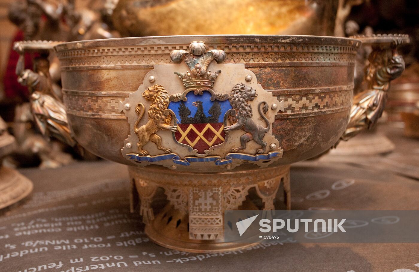 Treasure found in private villa, St. Petersburg