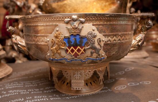 Treasure found in private villa, St. Petersburg