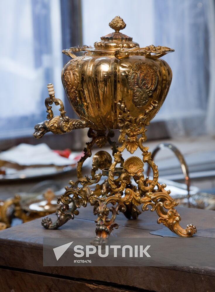 Treasure found in private villa, St. Petersburg