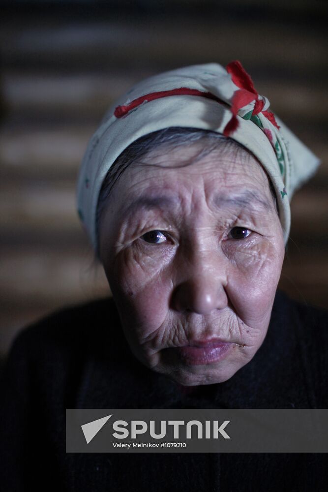 Last nomad reindeer herders of the Sychegir family