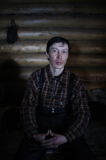 Last nomad reindeer herders of the Sychegir family