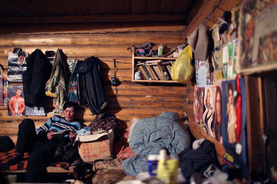 Last nomad reindeer herders of the Sychegir family