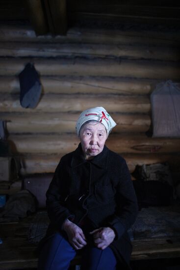 Last nomad reindeer herders of the Sychegir family