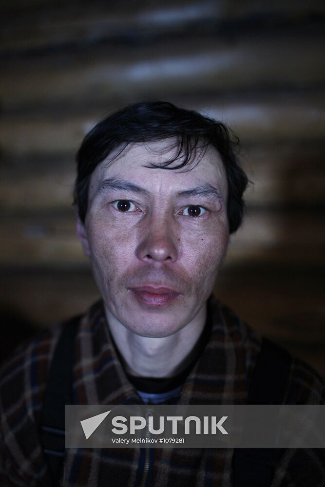 Last nomad reindeer herders of the Sychegir family