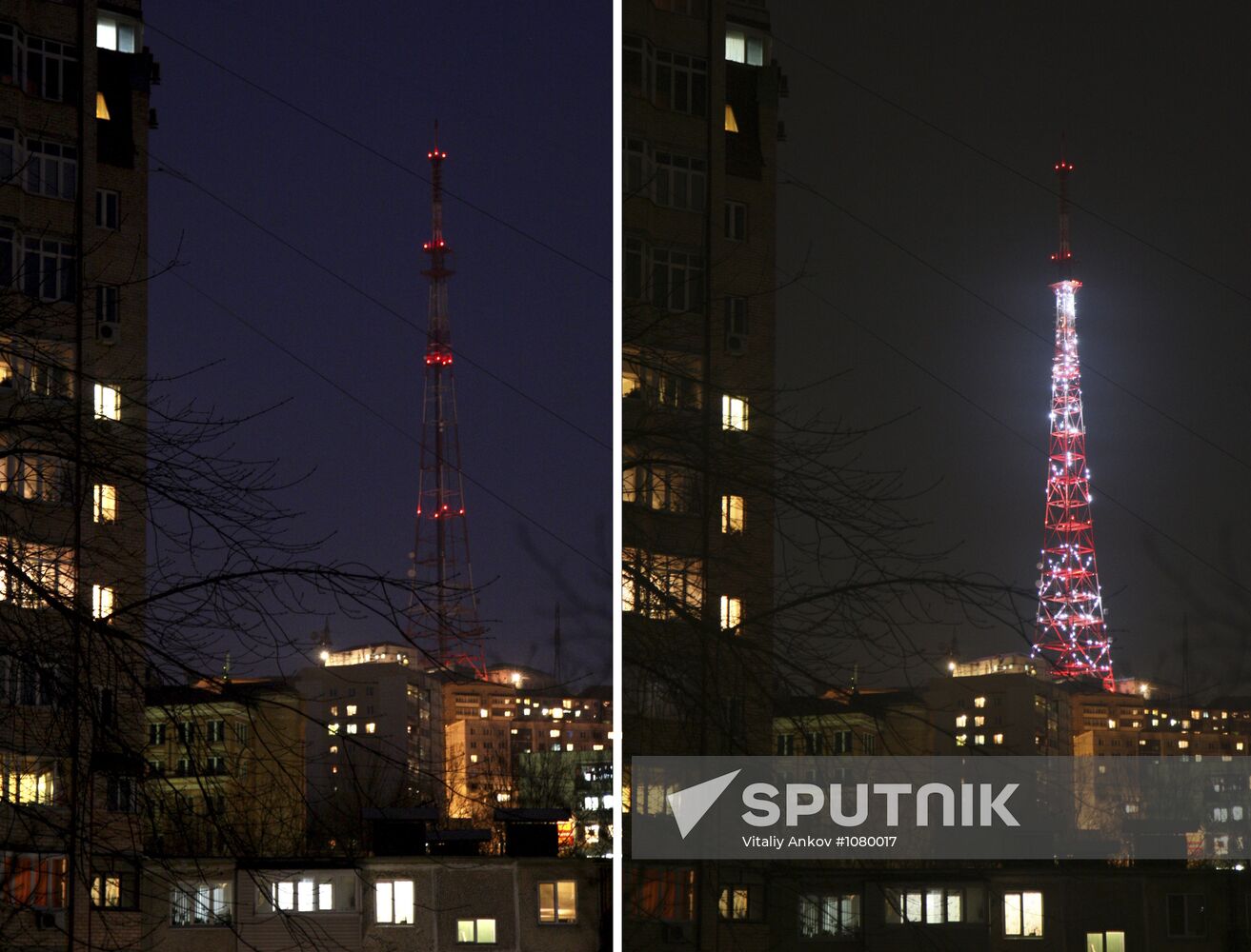 Earth Hour in Vladivostok